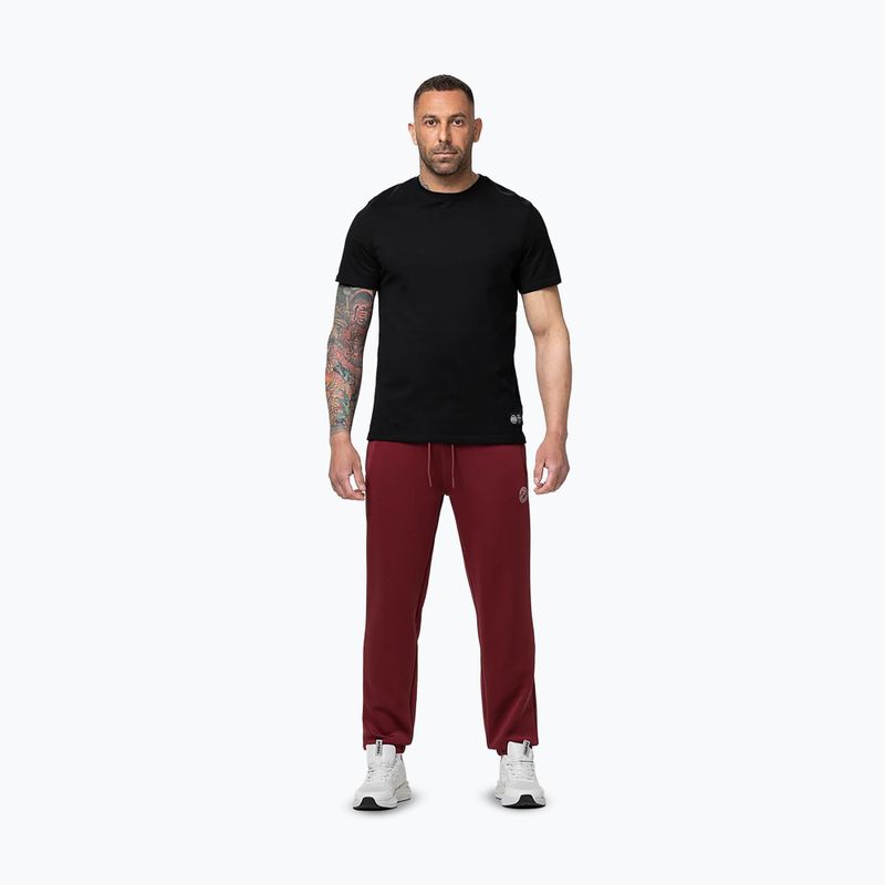 Herrenhose Pitbull Track San Diego burgundy 2