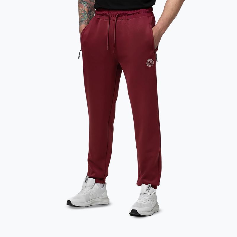 Herrenhose Pitbull Track San Diego burgundy 4