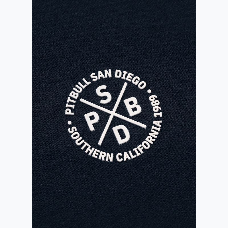 Herrenpullover Pitbull Tape Parker Crewneck dark navy 9