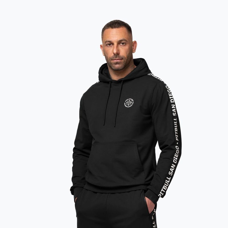 Herrenpullover Pitbull Tape Parker Hooded black 4