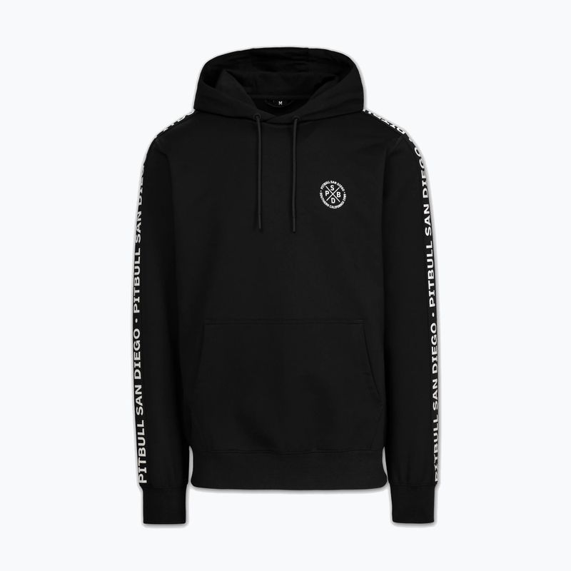 Herrenpullover Pitbull Tape Parker Hooded black 5