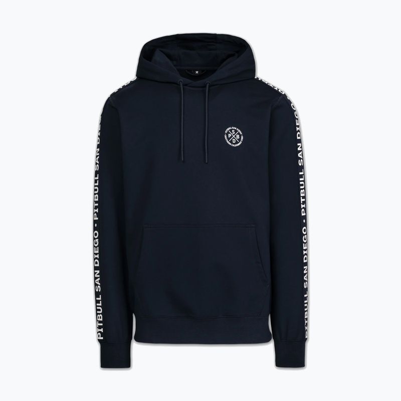 Herrenpullover Pitbull Tape Parker Hooded dark navy 4