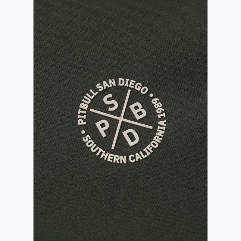 Herrenpullover Pitbull Tape Parker Hooded old green 10