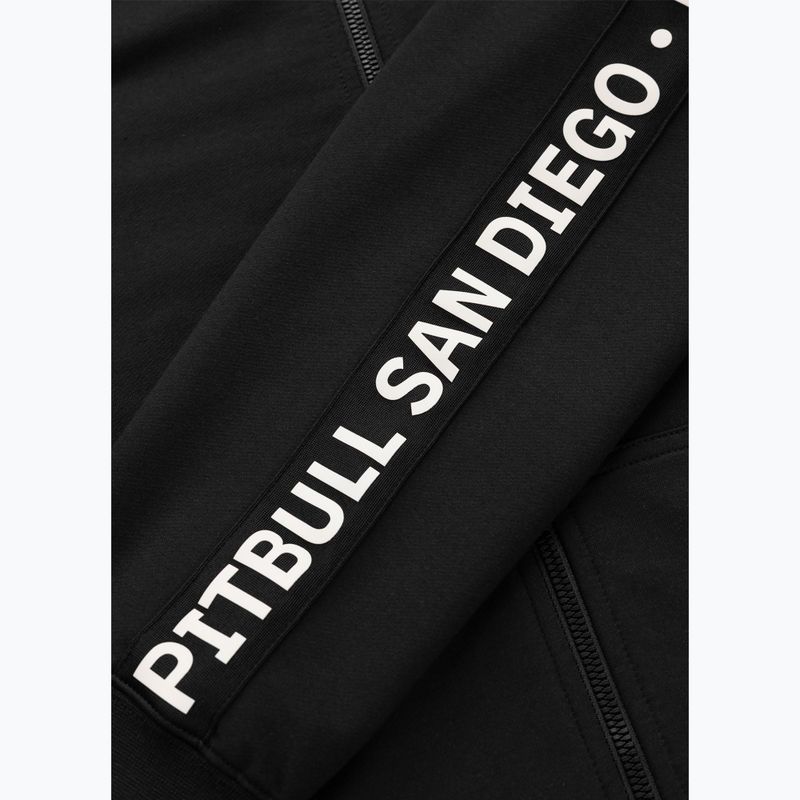 Herrenpullover Pitbull Tape Parker Hooded Zip black 8