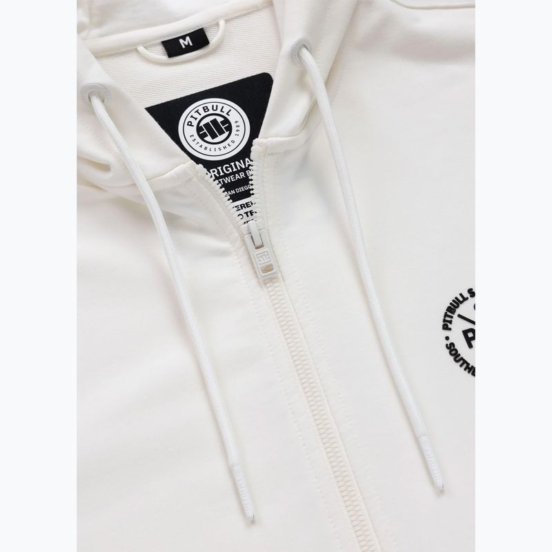 Herrenpullover Pitbull Tape Parker Hooded Zip off white 5