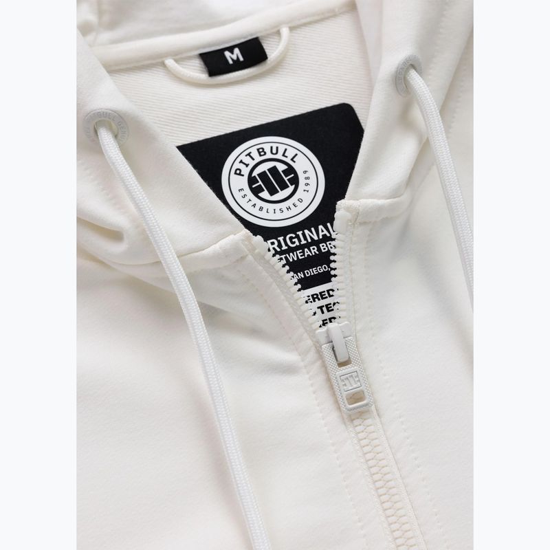 Herrenpullover Pitbull Tape Parker Hooded Zip off white 6