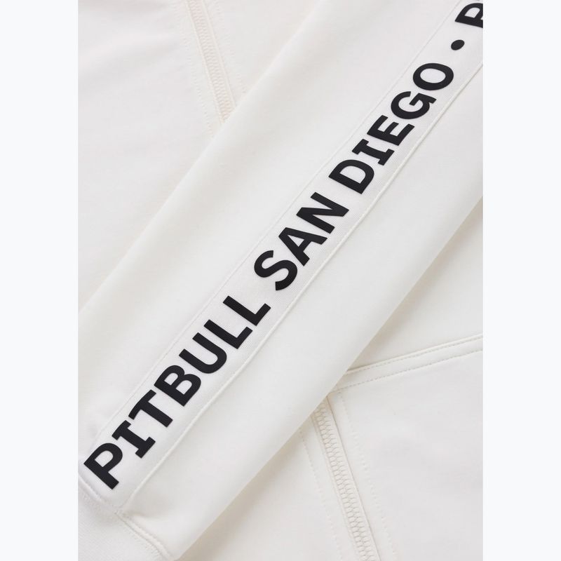 Herrenpullover Pitbull Tape Parker Hooded Zip off white 8