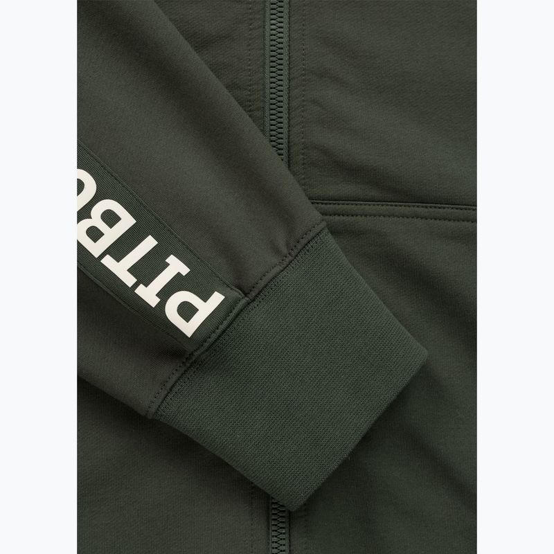 Herrenpullover Pitbull Tape Parker Hooded Zip old green 10