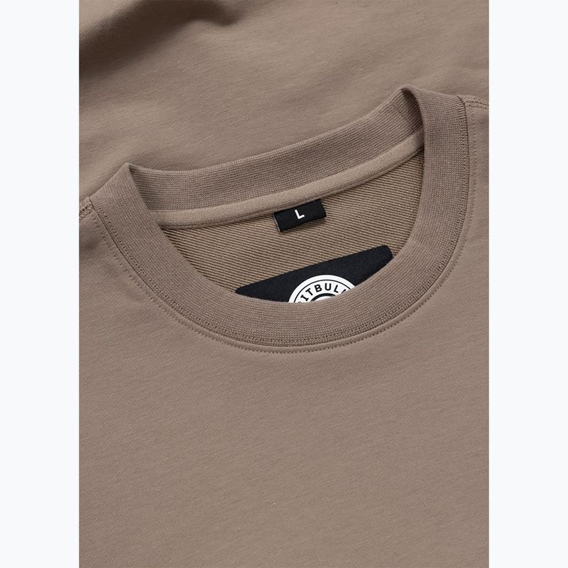 Herrenpullover Pitbull Nugget Small Logo Crewneck brown savana 7
