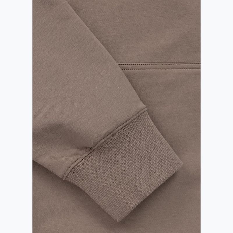 Herrenpullover Pitbull Nugget Small Logo Hooded brown savana 8