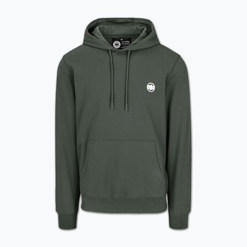 Herrenpullover Pitbull Nugget Small Logo Hooded sage green 4