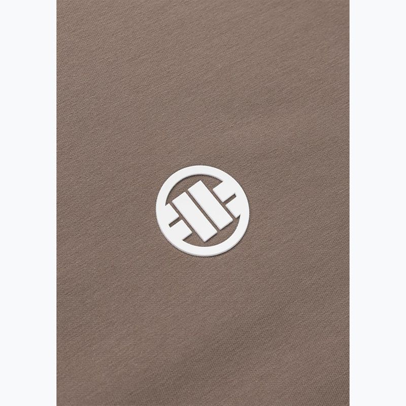 Herrenpullover Pitbull Nugget Small Logo Hooded Zip brown savana 10