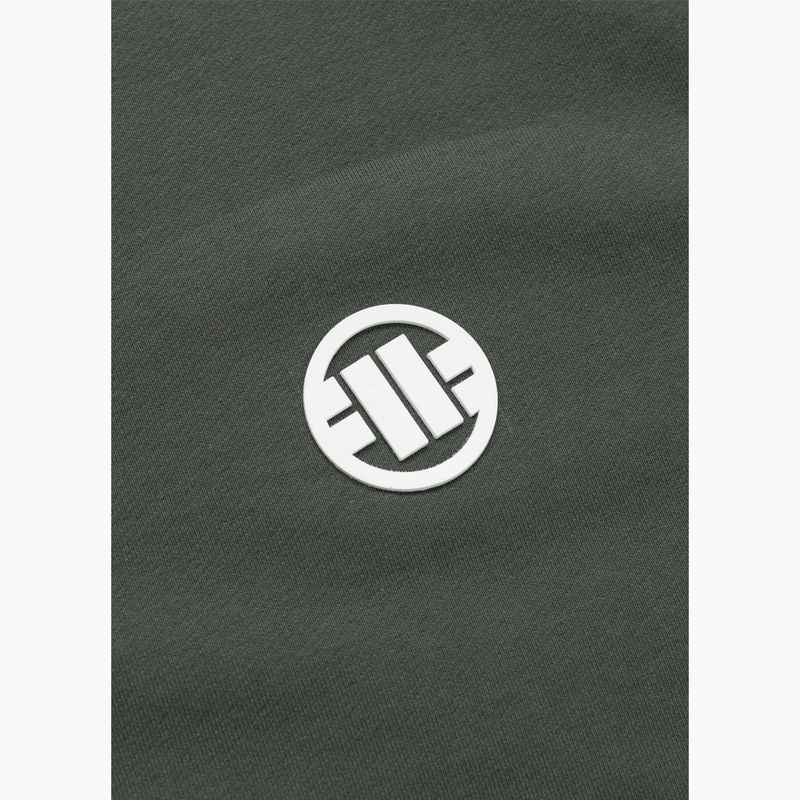 Herrenpullover Pitbull Nugget Small Logo Hooded Zip sage green 10