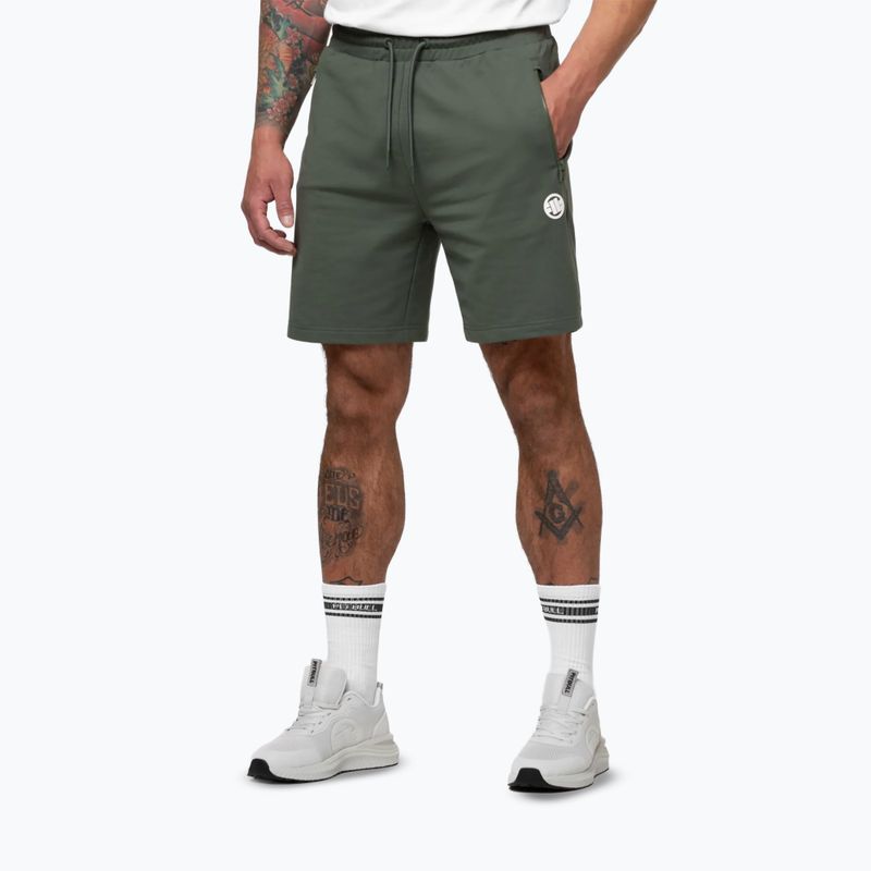 Herren-Shorts Pitbull Nugget Small Logo sage green 5