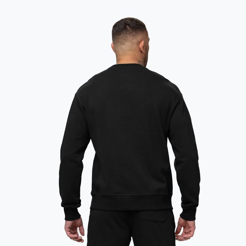 Herrenpullover Pitbull Badger Crewneck black 3