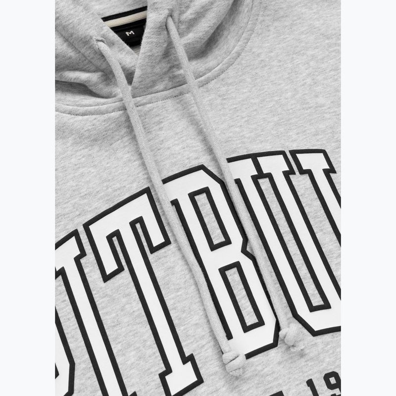 Herrenpullover Pitbull Badger Hooded grey/melange 6
