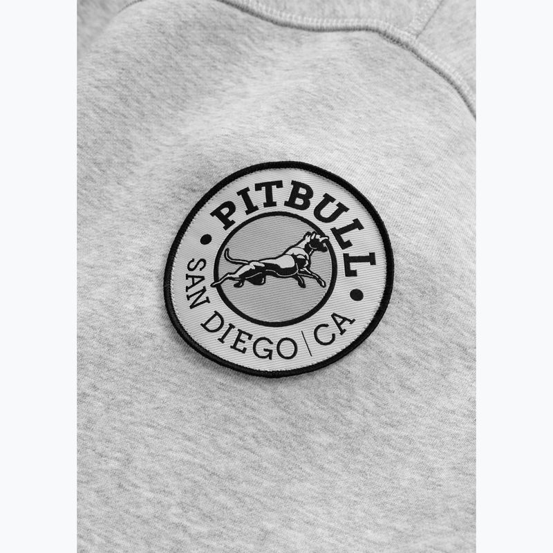 Herrenpullover Pitbull Badger Hooded grey/melange 8