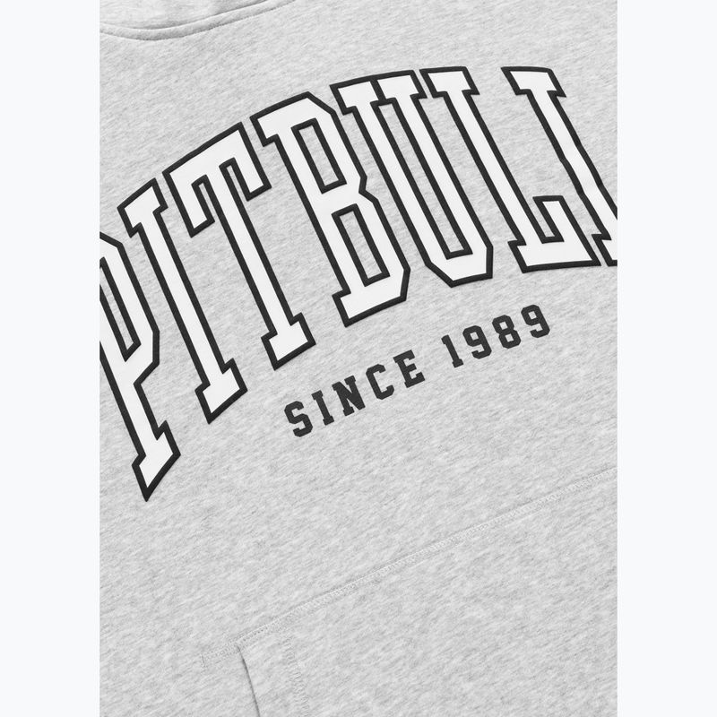 Herrenpullover Pitbull Badger Hooded grey/melange 9