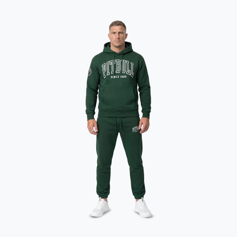 Herrenpullover Pitbull Badger Hooded hunter green 2