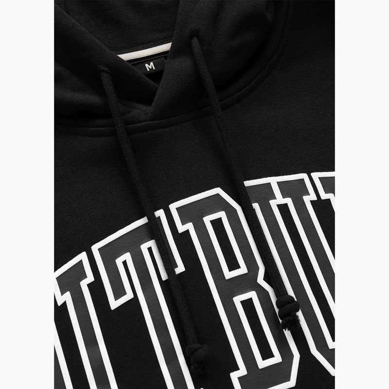 Herrenpullover Pitbull Badger Hooded black 6