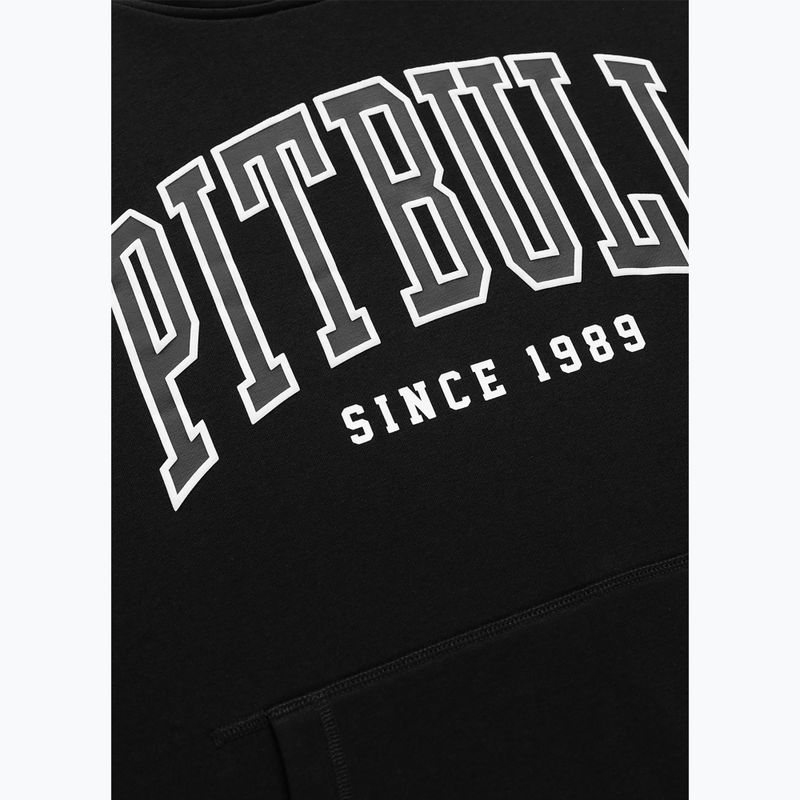 Herrenpullover Pitbull Badger Hooded black 9
