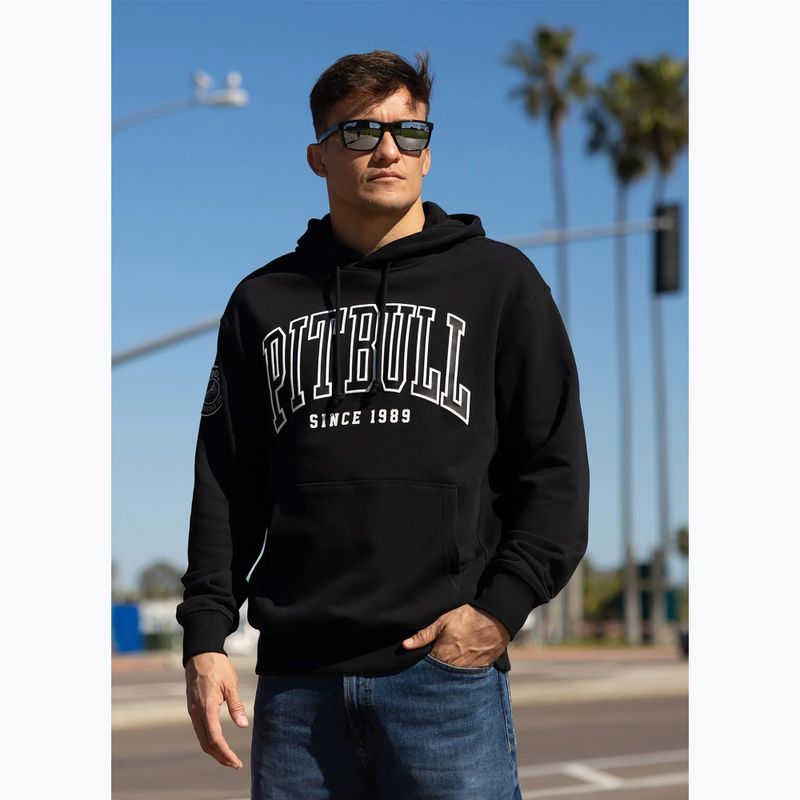 Herrenpullover Pitbull Badger Hooded black 11