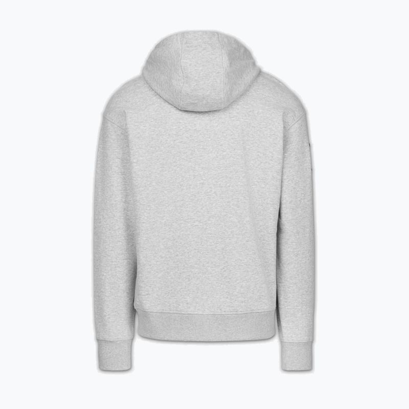 Herrenpullover Pitbull Badger Hooded Zip grey/melange 7