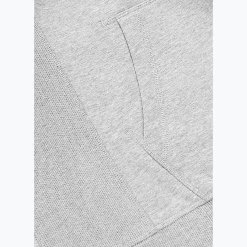 Herrenpullover Pitbull Badger Hooded Zip grey/melange 9