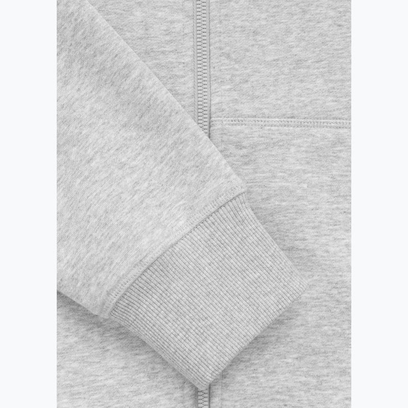 Herrenpullover Pitbull Badger Hooded Zip grey/melange 12