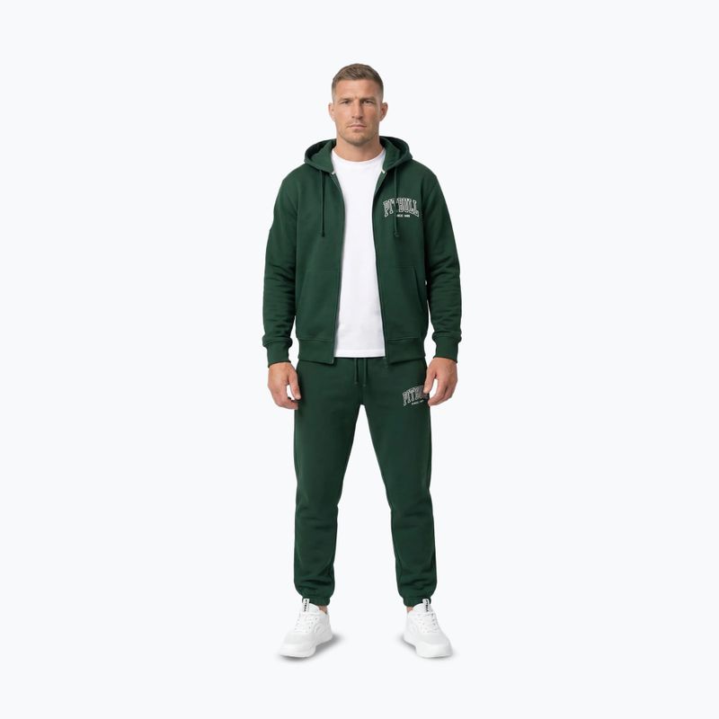 Herrenpullover Pitbull Badger Hooded Zip hunter/green 4