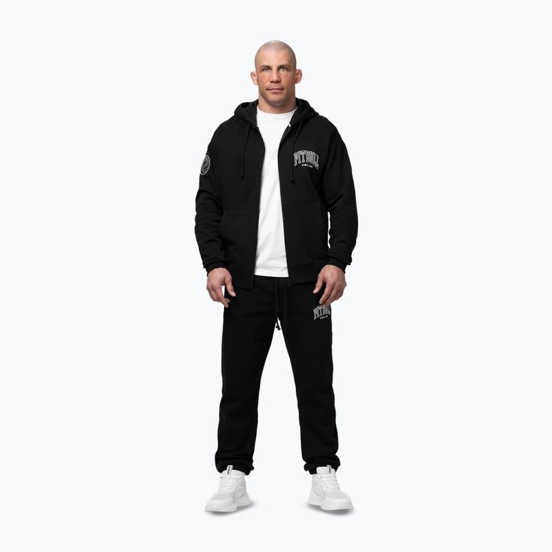 Herrenpullover Pitbull Badger Hooded Zip black 2
