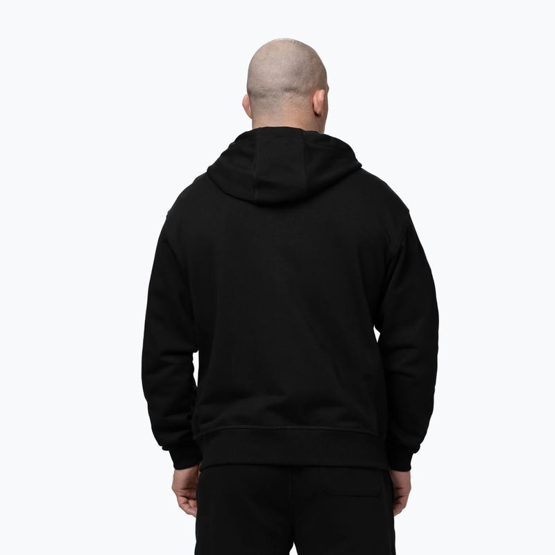 Herrenpullover Pitbull Badger Hooded Zip black 3