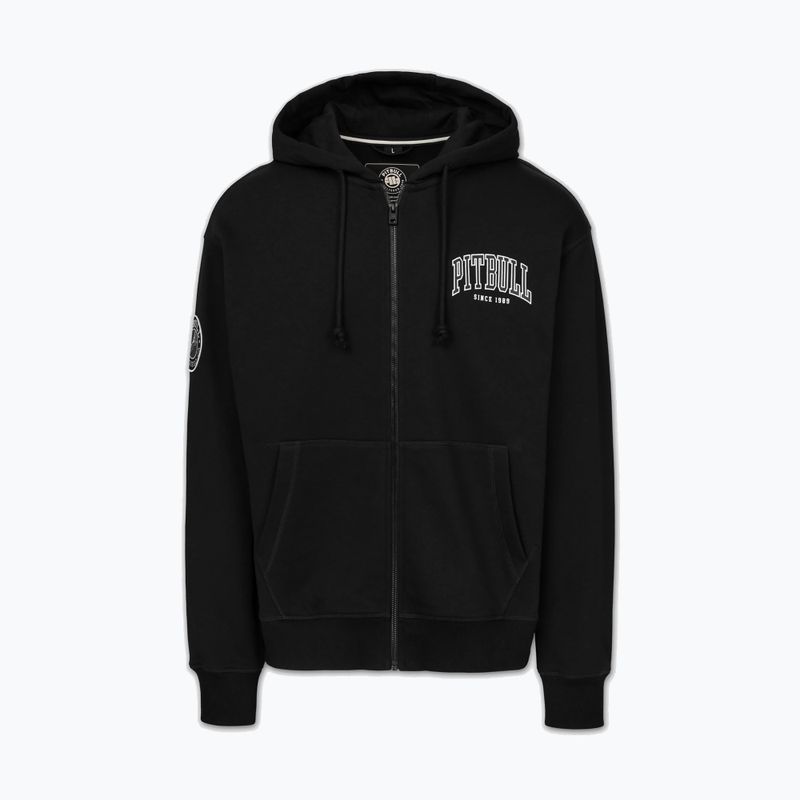 Herrenpullover Pitbull Badger Hooded Zip black 5