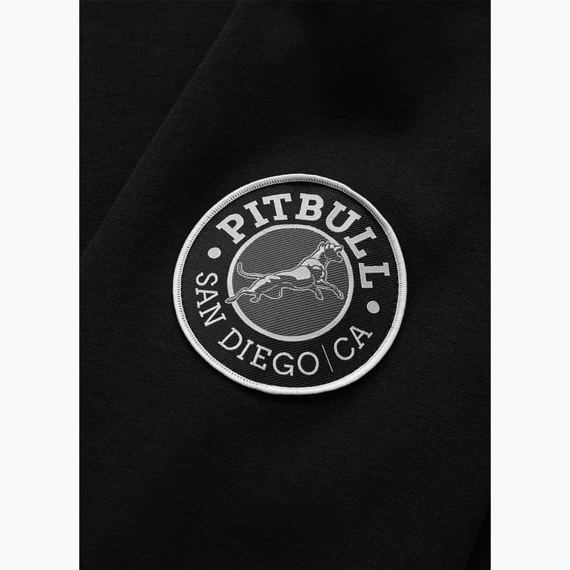 Herrenpullover Pitbull Badger Hooded Zip black 9