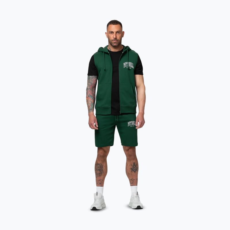 Herrenpullover Pitbull Badger Hooded Vest Zip hunter green 2