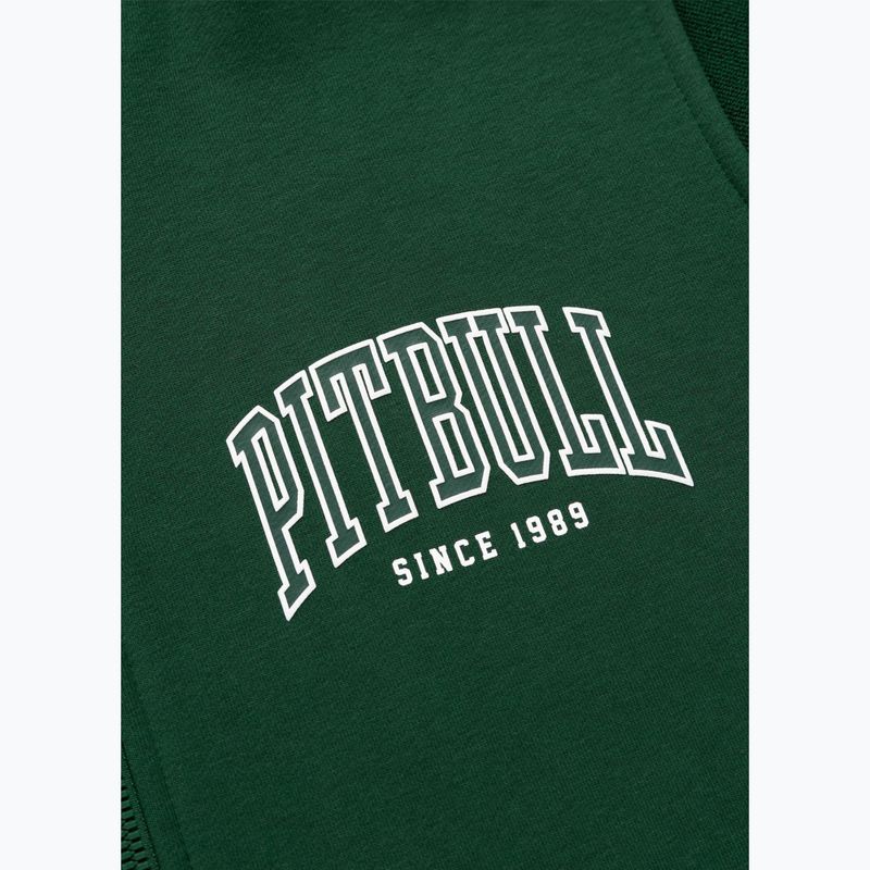 Herrenpullover Pitbull Badger Hooded Vest Zip hunter green 9