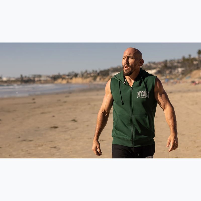 Herrenpullover Pitbull Badger Hooded Vest Zip hunter green 12