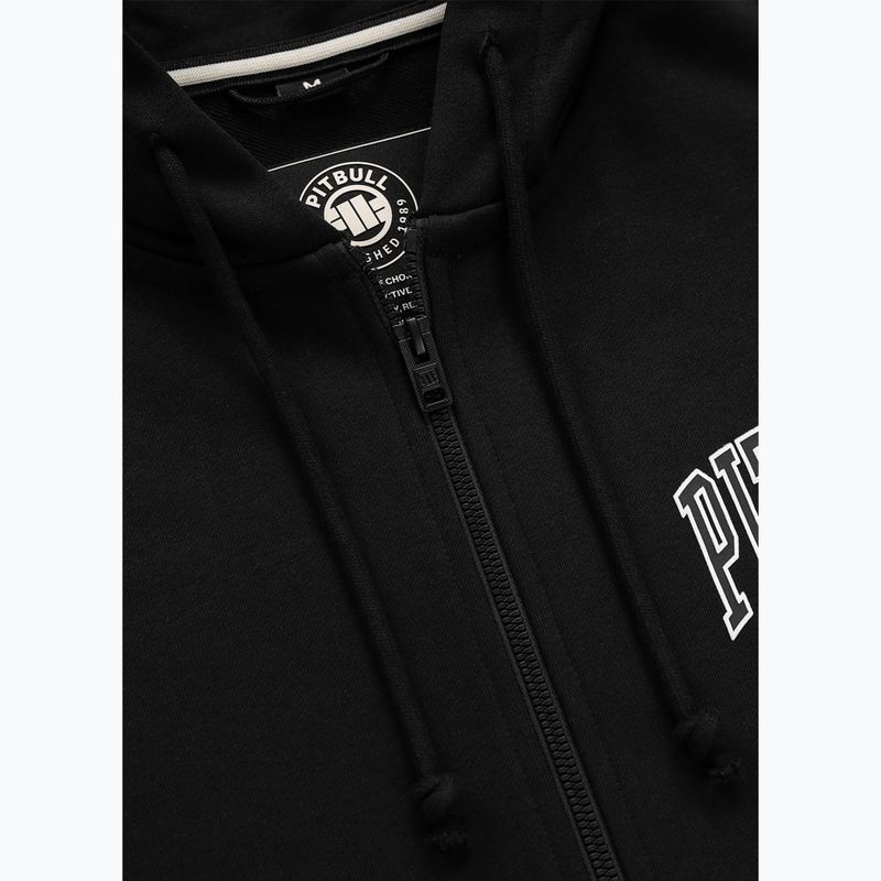Herrenpullover Pitbull Badger Hooded Vest Zip black 7