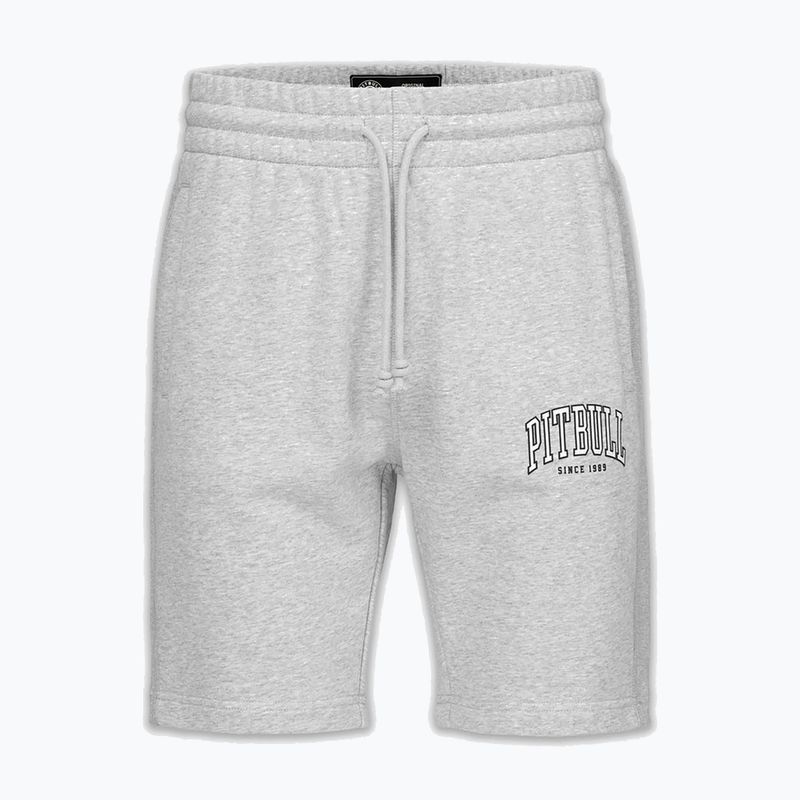 Herren-Shorts Pitbull Badger grey/melange 4