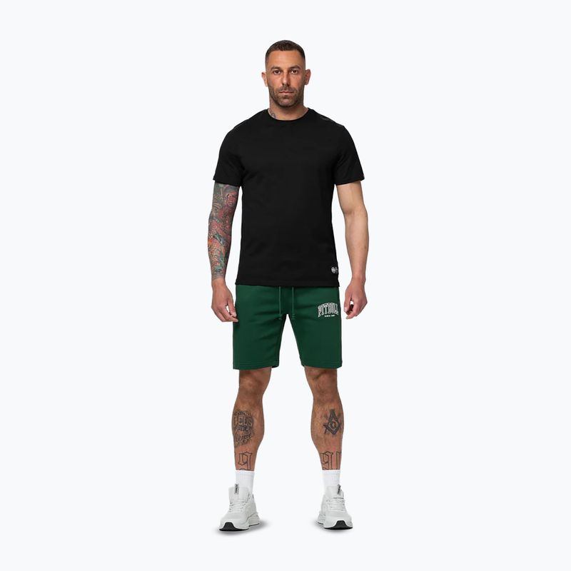 Herren-Shorts Pitbull Badger hunter green 2