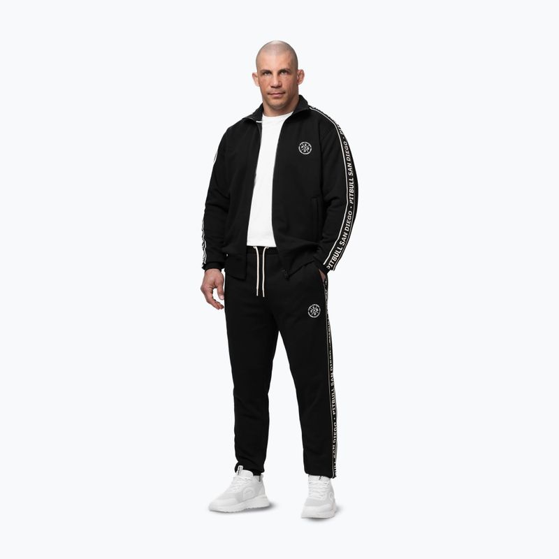 Herrenpullover Pitbull Nexus Track Jacket black 2