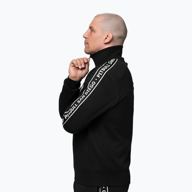 Herrenpullover Pitbull Nexus Track Jacket black 4