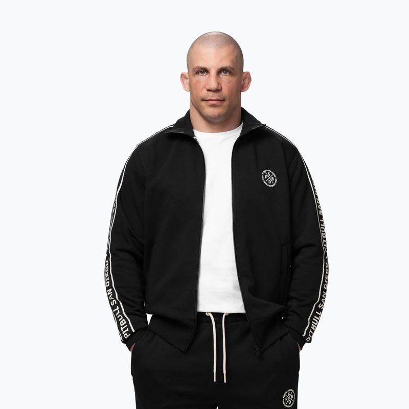 Herrenpullover Pitbull Nexus Track Jacket black 6