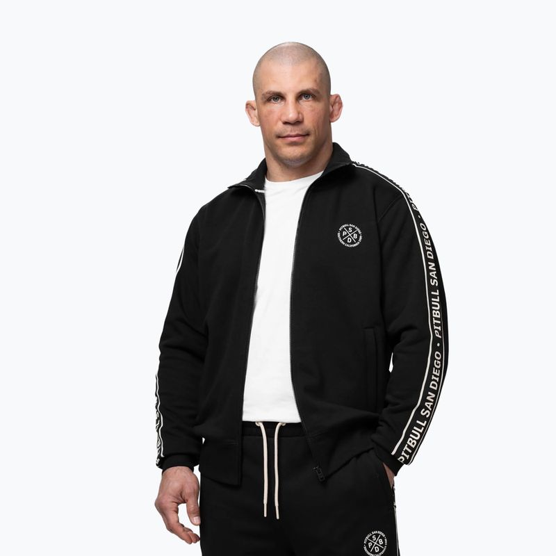 Herrenpullover Pitbull Nexus Track Jacket black 7
