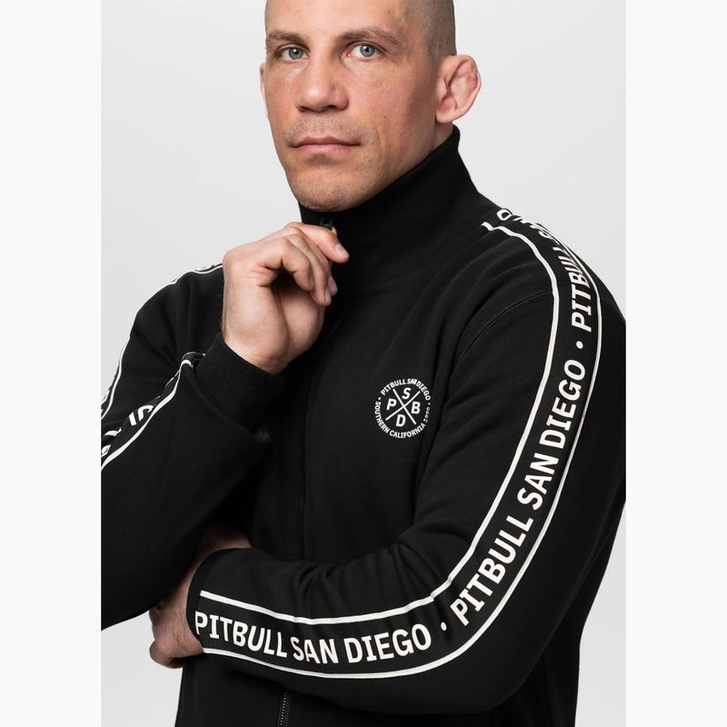 Herrenpullover Pitbull Nexus Track Jacket black 8