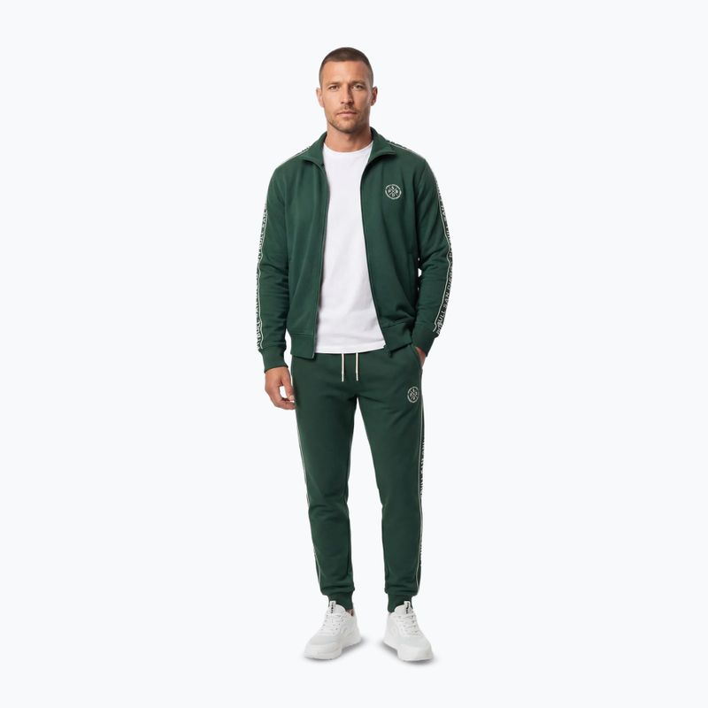Herrenpullover Pitbull Nexus Track Jacket bottle green 2