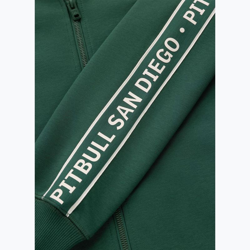 Herrenpullover Pitbull Nexus Track Jacket bottle green 11