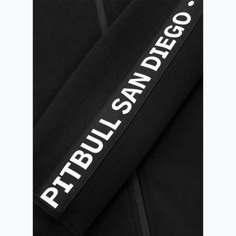 Damenpullover Pitbull Explory Tape Hooded Zip black 12