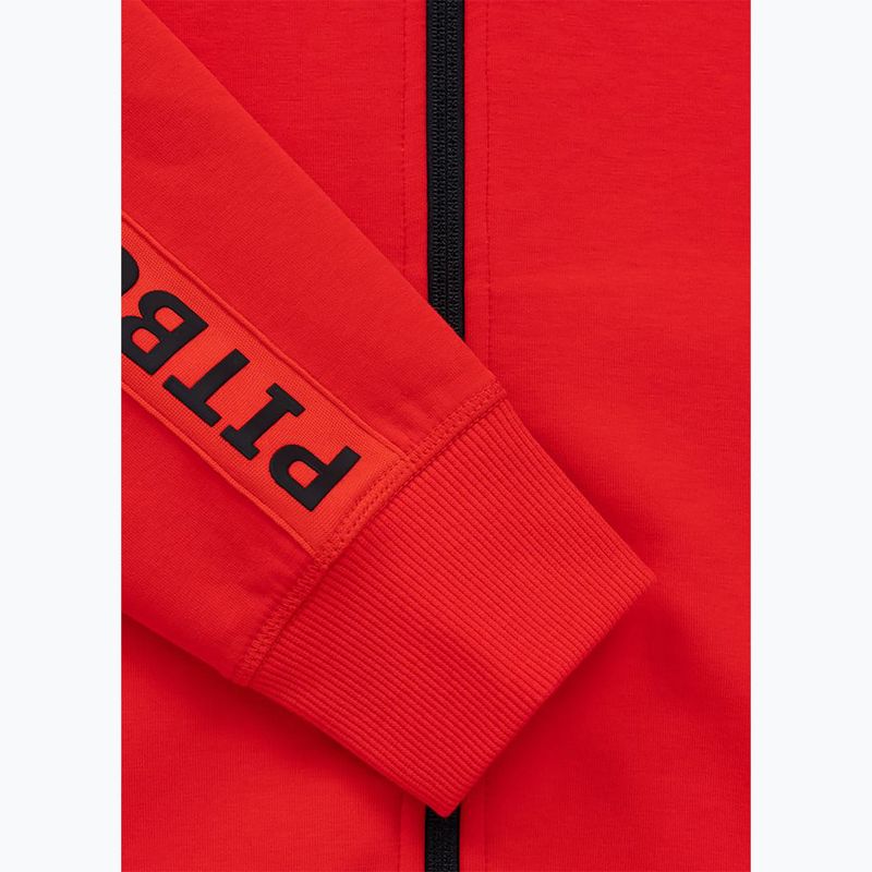 Damenpullover Pitbull Explory Tape Hooded Zip fluo/red 12