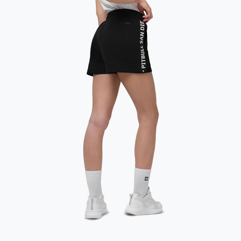 Damen-Shorts Pitbull Explory Tape black 3
